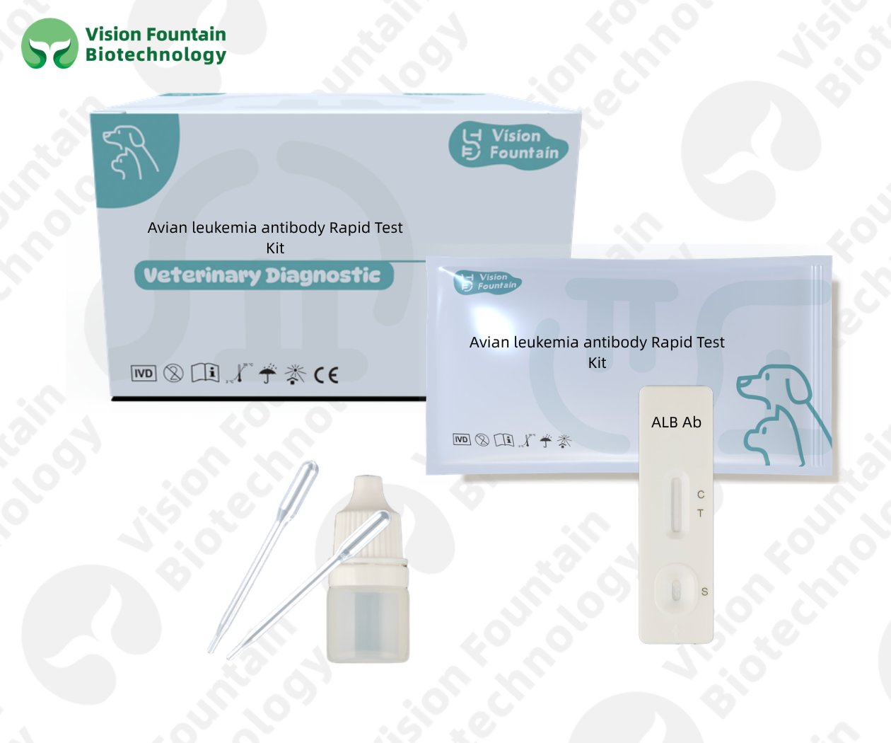 Avian leukemia antibody Rapid Test Kit