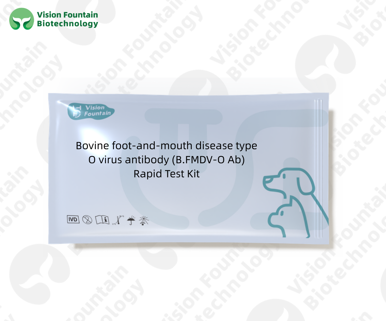 Bovine foot-and-mouth disease type O virus antibody (B.FMDV-O Ab) Rapid Test Kit