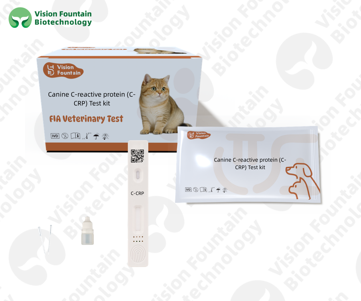 Canine C-reactive protein (C-CRP) Test kit
