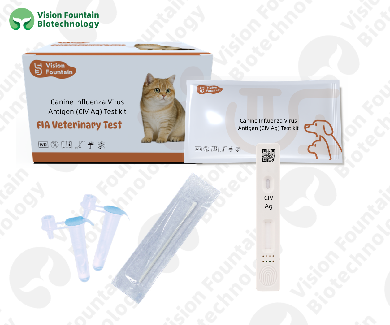 Canine Influenza Virus Antigen (CIV Ag) Test kit