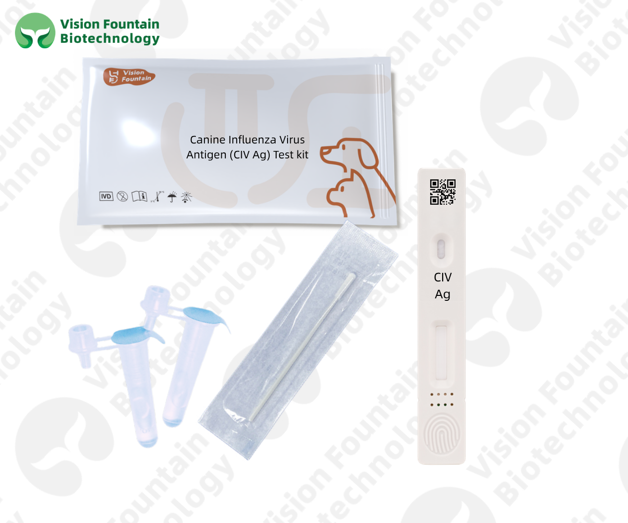 Canine Influenza Virus Antigen (CIV Ag) Test kit