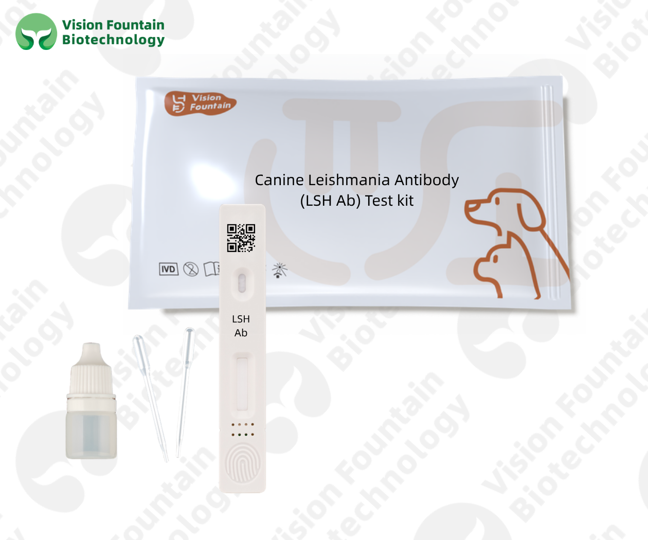 Canine Leishmania Antibody (LSH Ab) Test kit