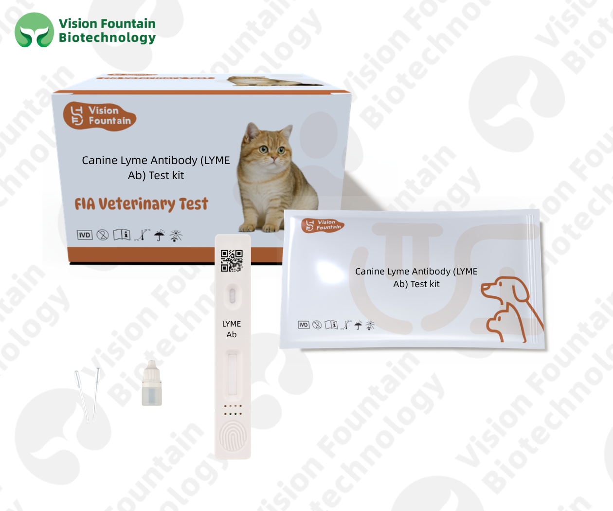 Canine Lyme Antibody (LYME Ab) Test kit