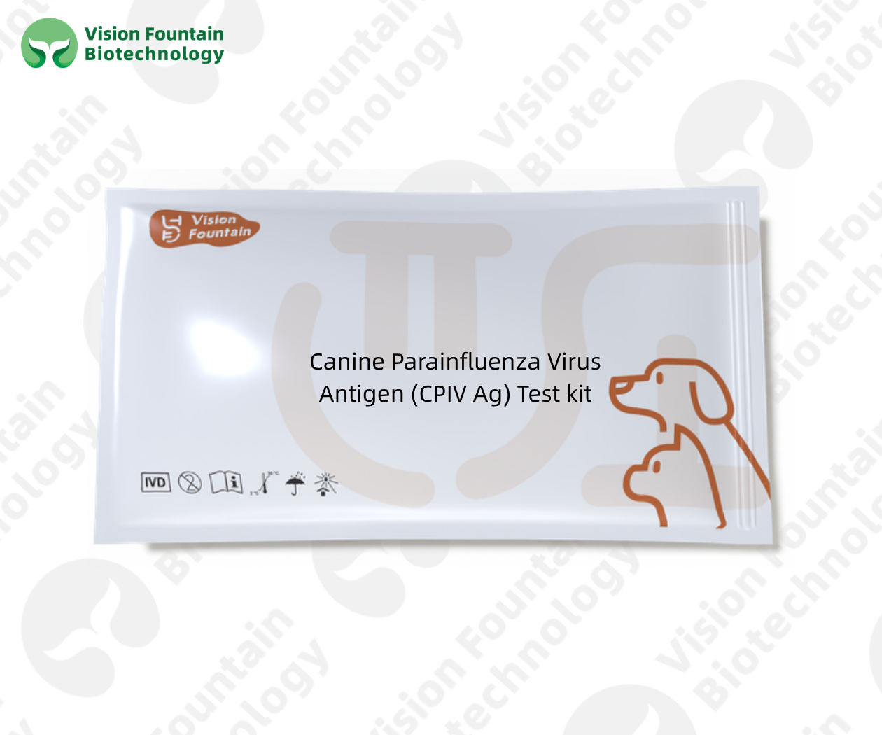 Canine Parainfluenza Virus Antigen (CPIV Ag) Test kit
