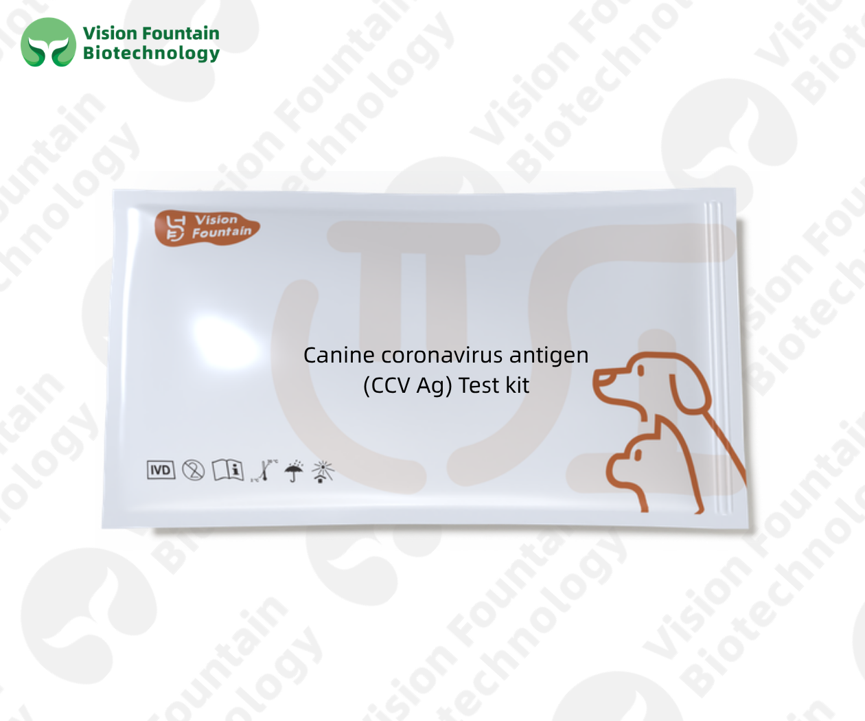 Canine coronavirus antigen (CCV Ag) Test kit