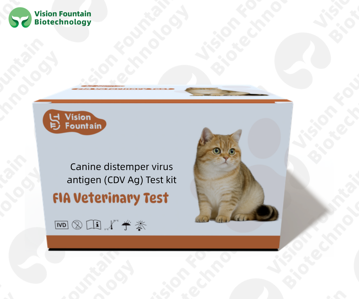 Canine distemper virus antigen (CDV Ag) Test kit