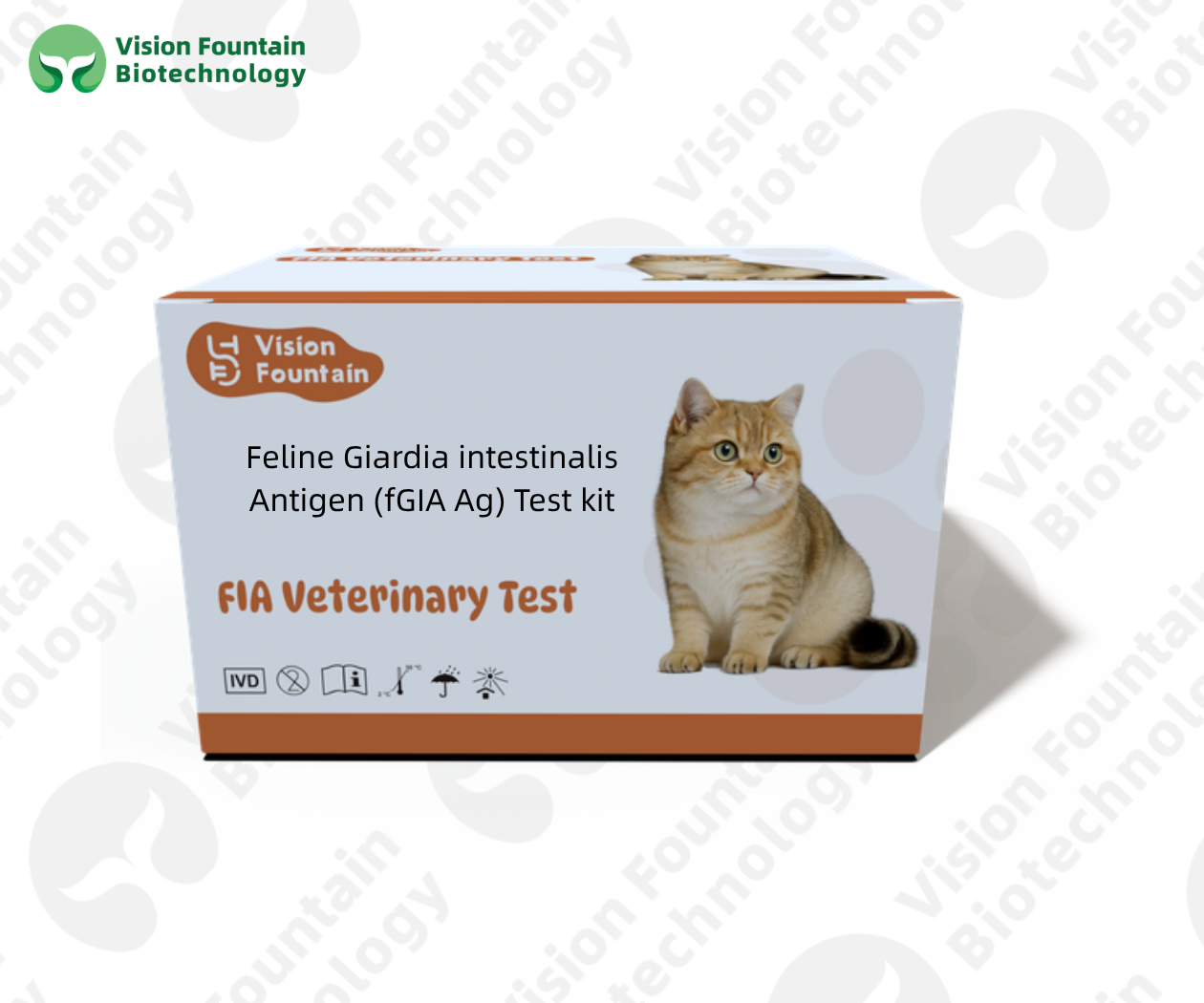 Feline Giardia intestinalis Antigen (fGIA Ag) Test kit