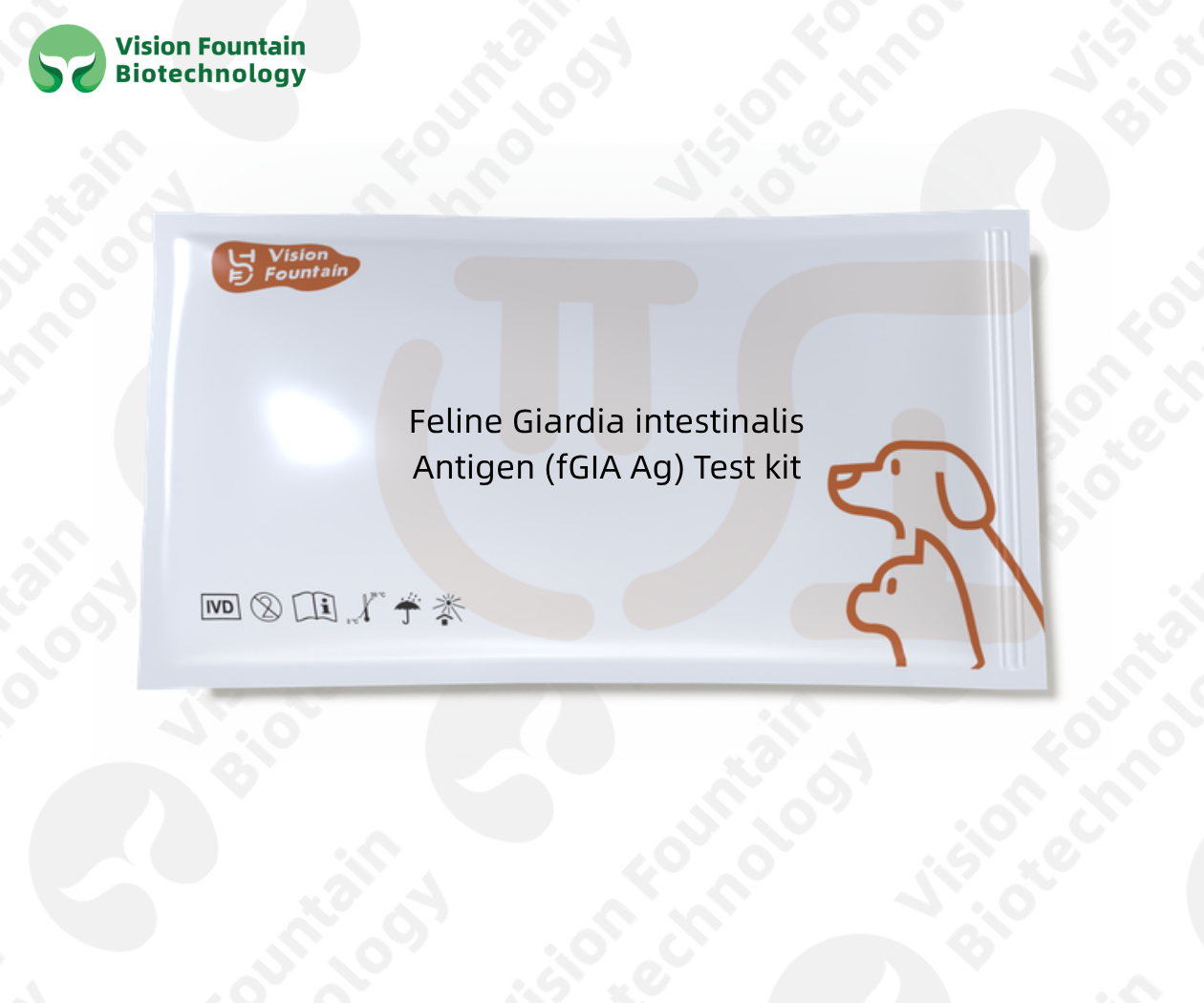 Feline Giardia intestinalis Antigen (fGIA Ag) Test kit