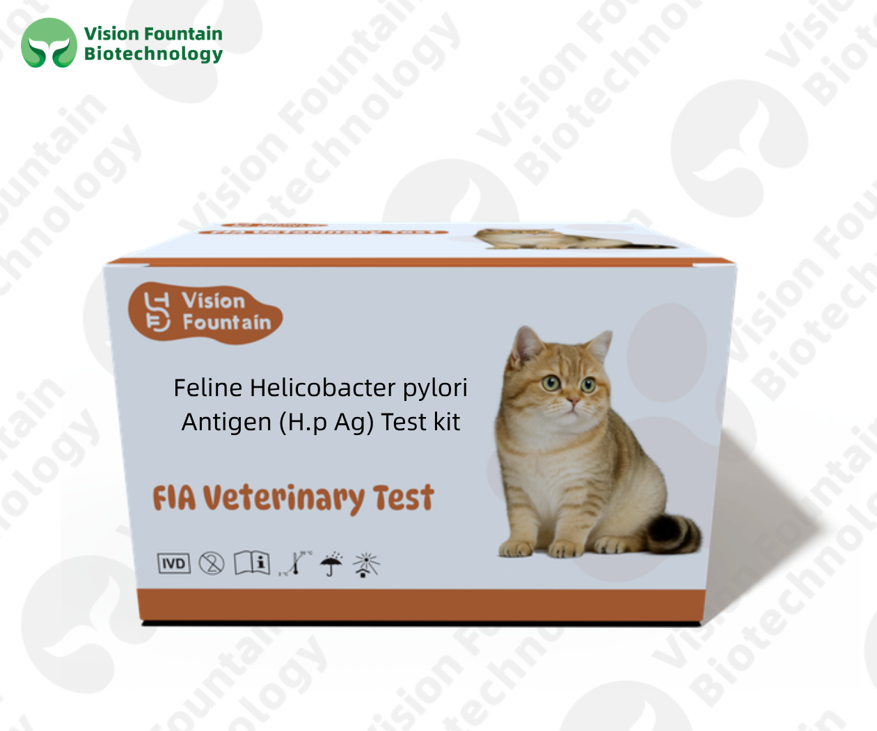 Feline Helicobacter pylori Antigen (H.p Ag) Test kit