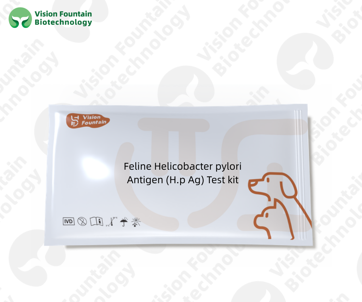 Feline Helicobacter pylori Antigen (H.p Ag) Test kit