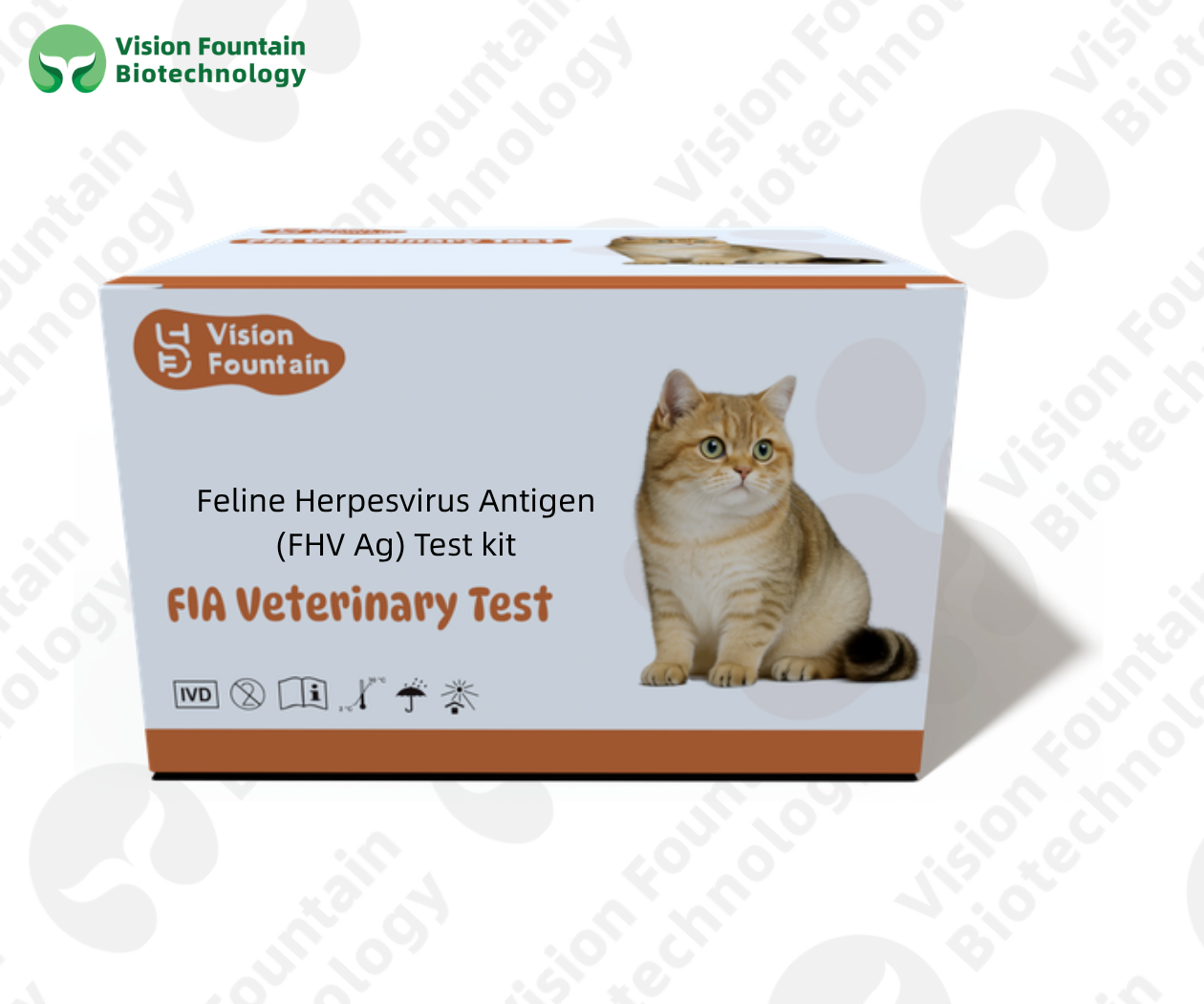 Feline Herpesvirus Antigen (FHV Ag) Test kit