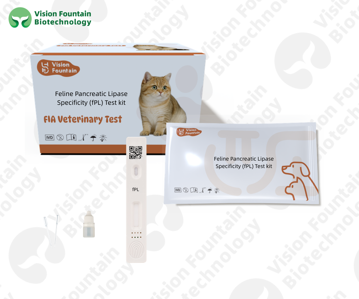 Feline Pancreatic Lipase Specificity (fPL) Test kit