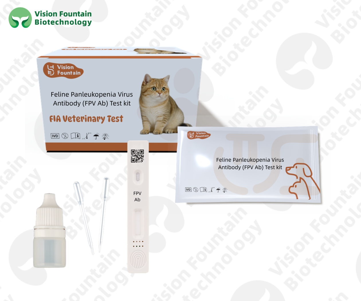 Feline Panleukopenia Virus Antibody (FPV Ab) Test kit