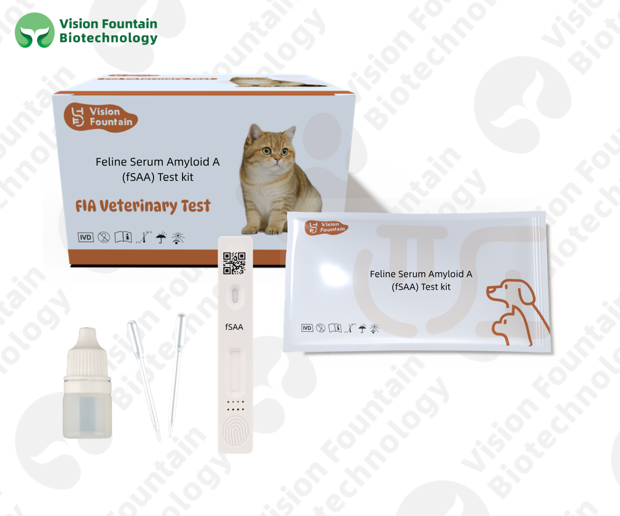 Feline Serum Amyloid A (fSAA) Test kit