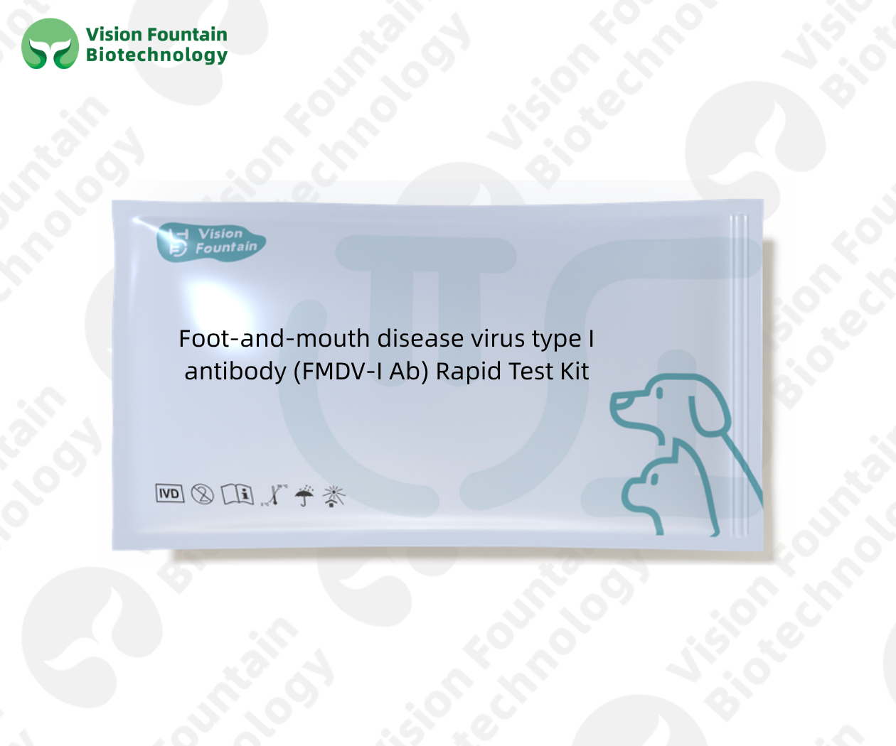 Foot-and-mouth disease virus type I antibody (FMDV-I Ab) Rapid Test Kit