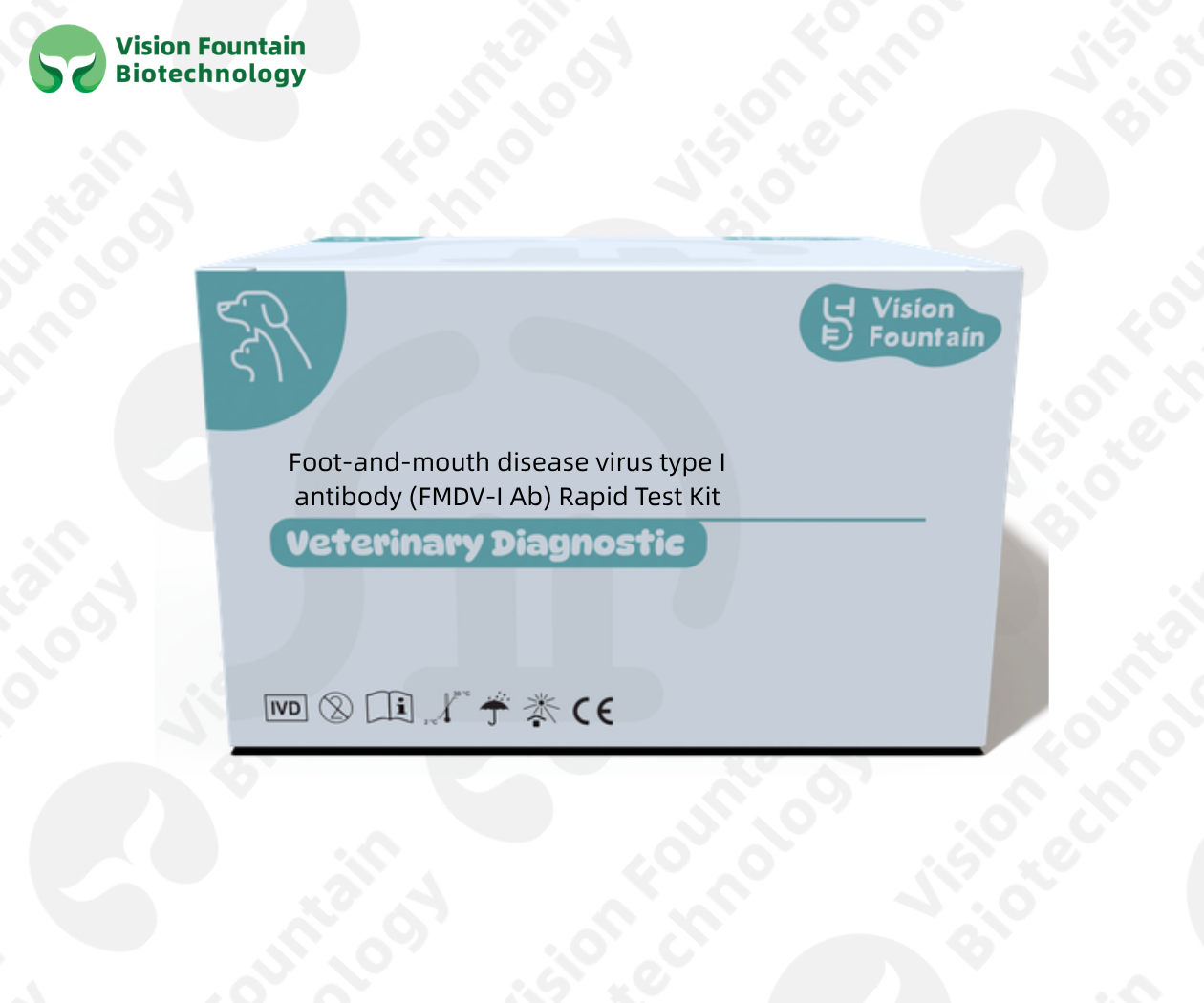 Foot-and-mouth disease virus type I antibody (FMDV-I Ab) Rapid Test Kit