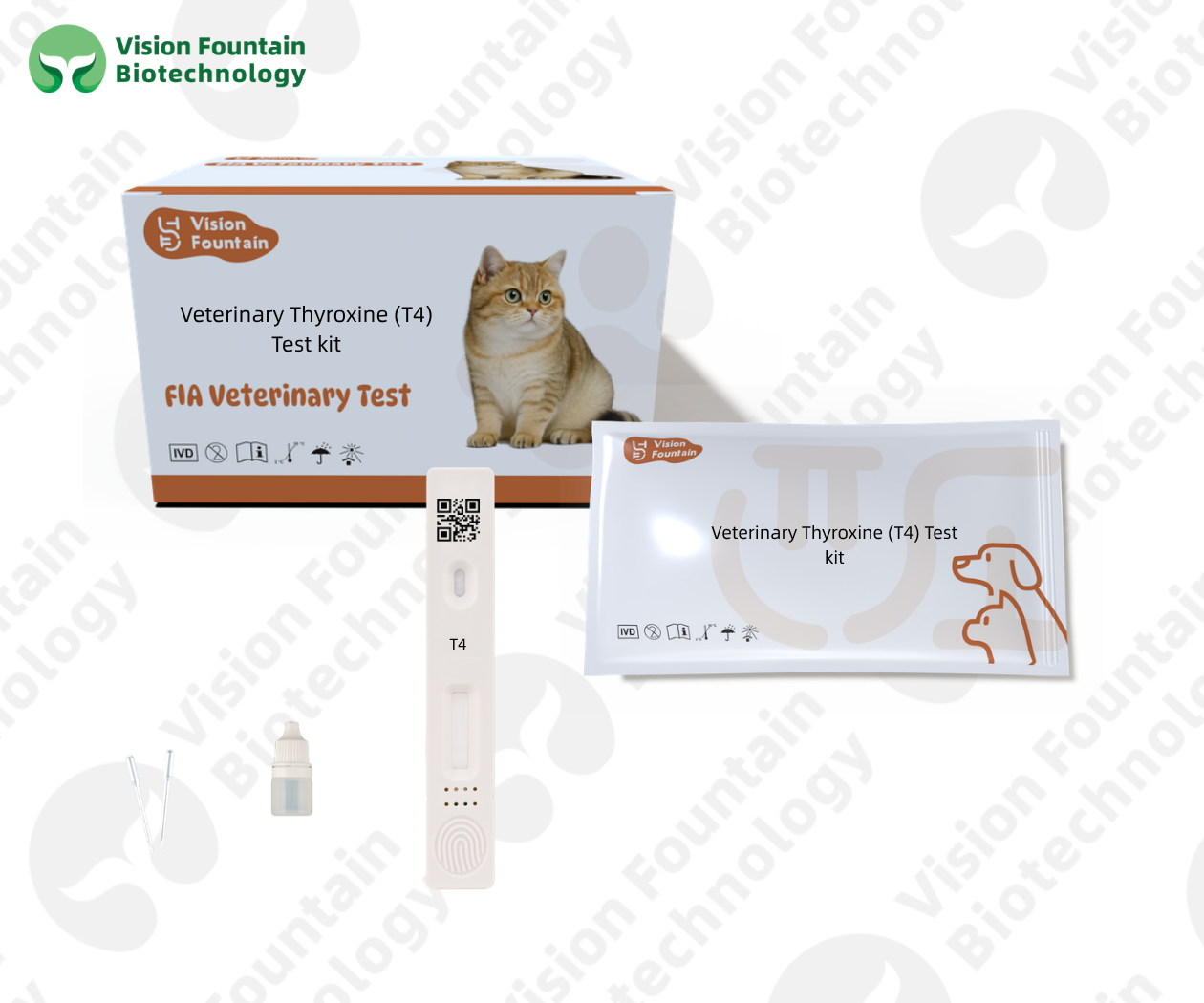 Veterinary Thyroxine (T4) Test kit