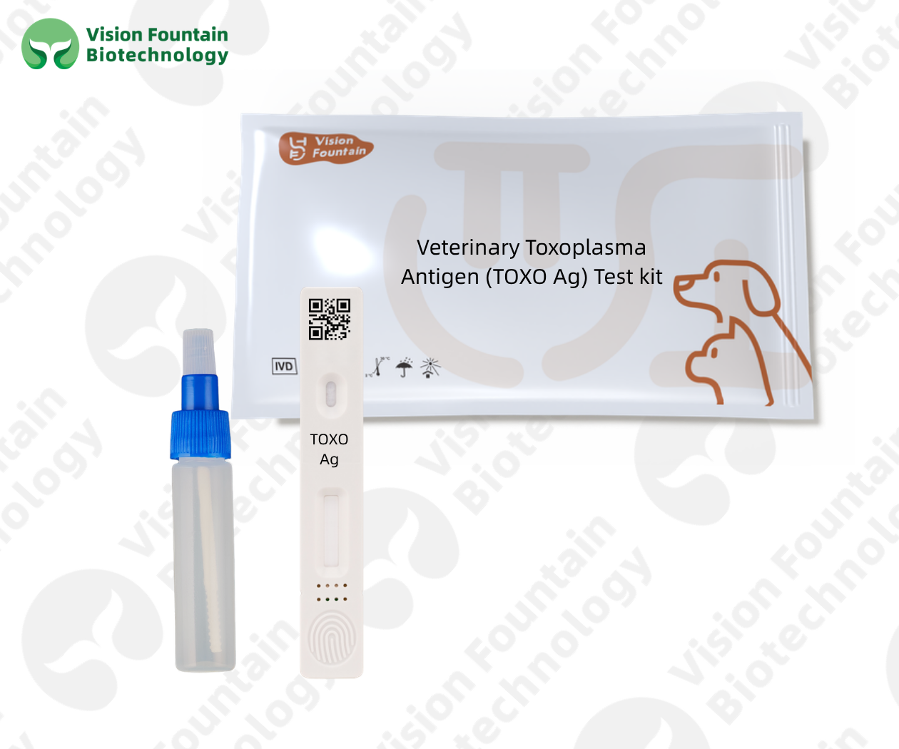 Veterinary Toxoplasma Antigen (TOXO Ag) Test kit